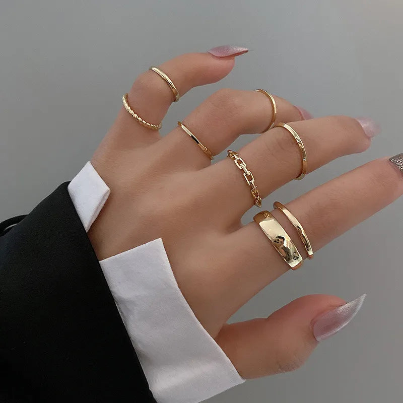 Elegant Rings Set