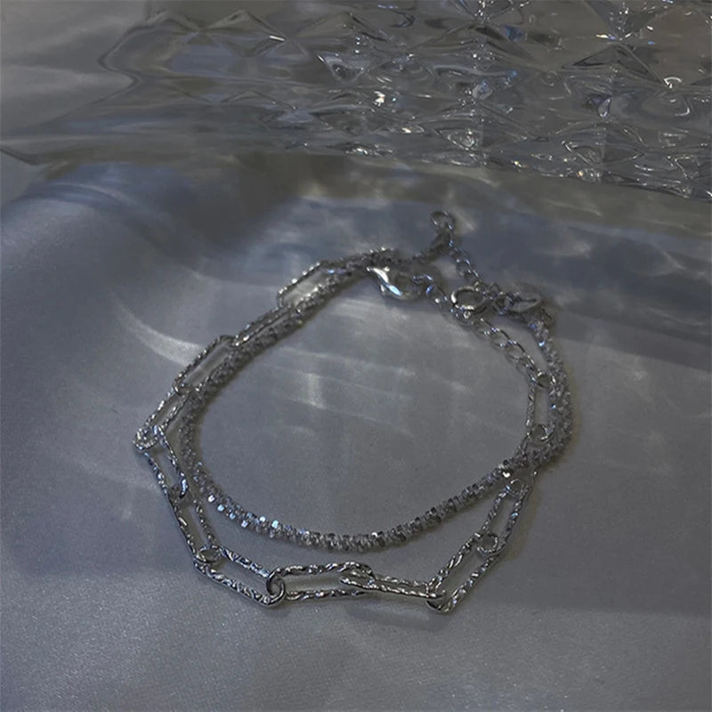 Chic Elegance Adjustable Gypsophila Bracelet