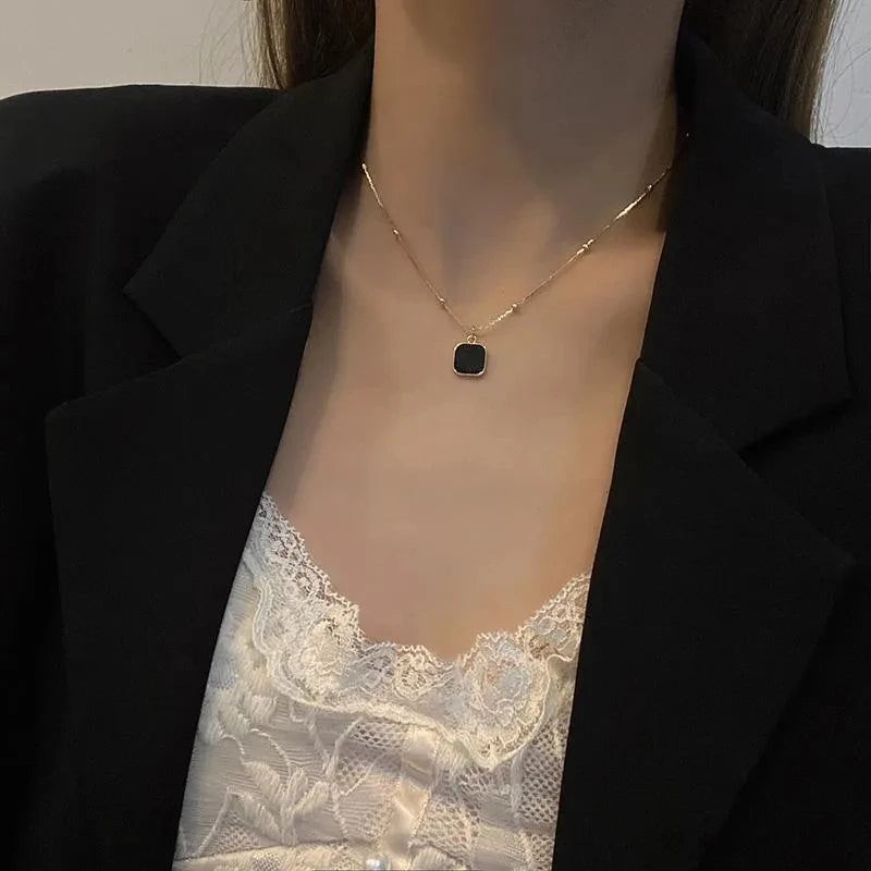 Stainless Steel Necklaces Exquisite Minimalist