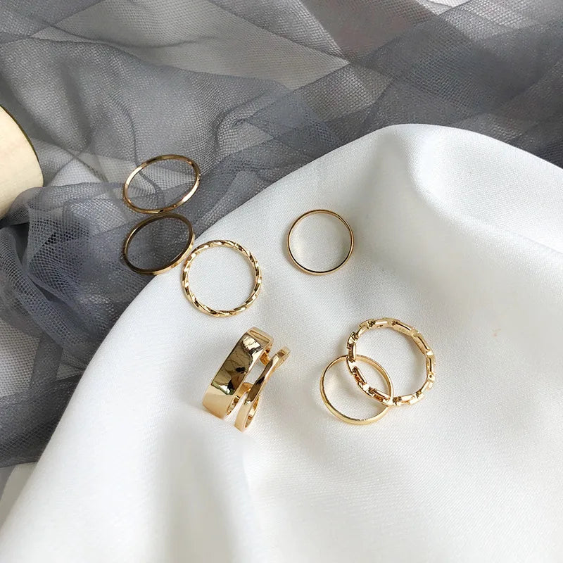 Elegant Rings Set