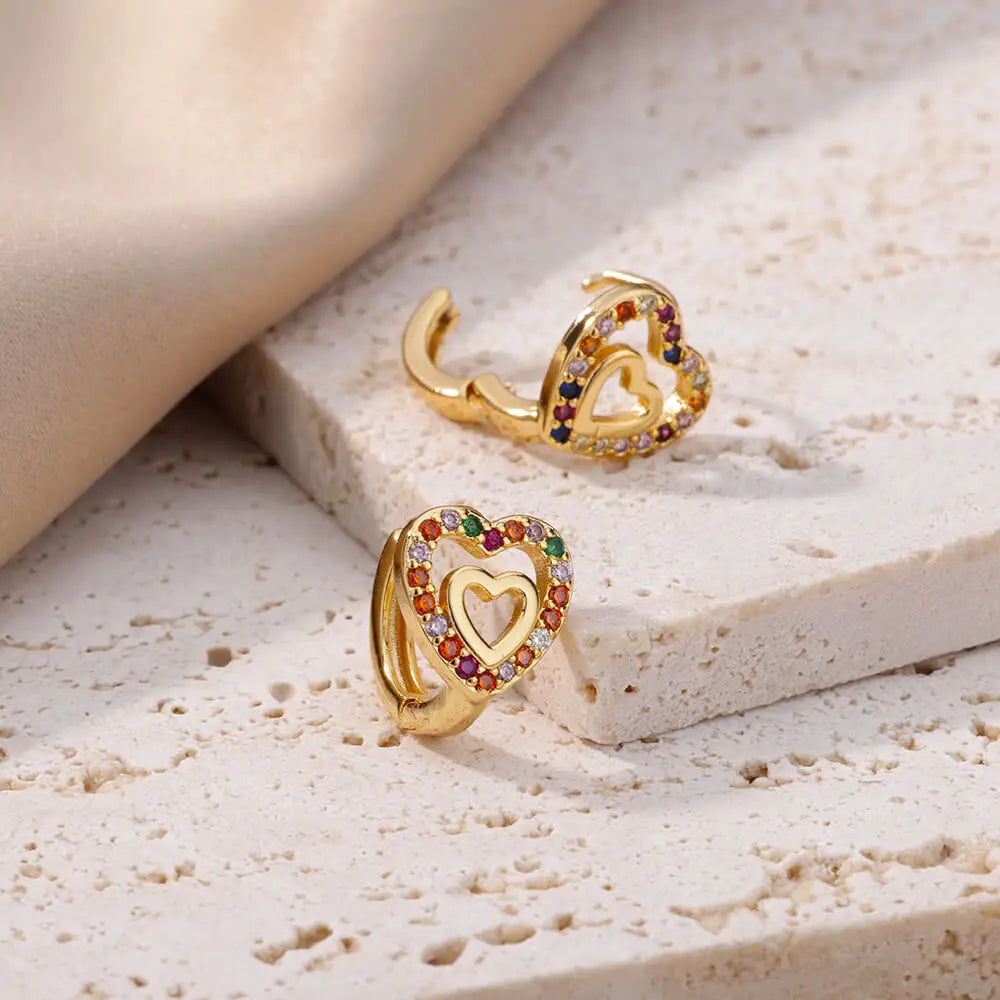 Elegant Heart Earrings