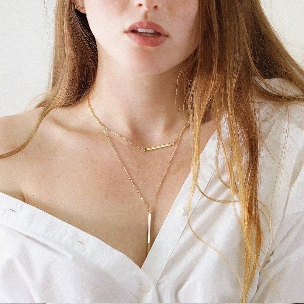 Emanco 3pcs Separated Layered Necklace Set