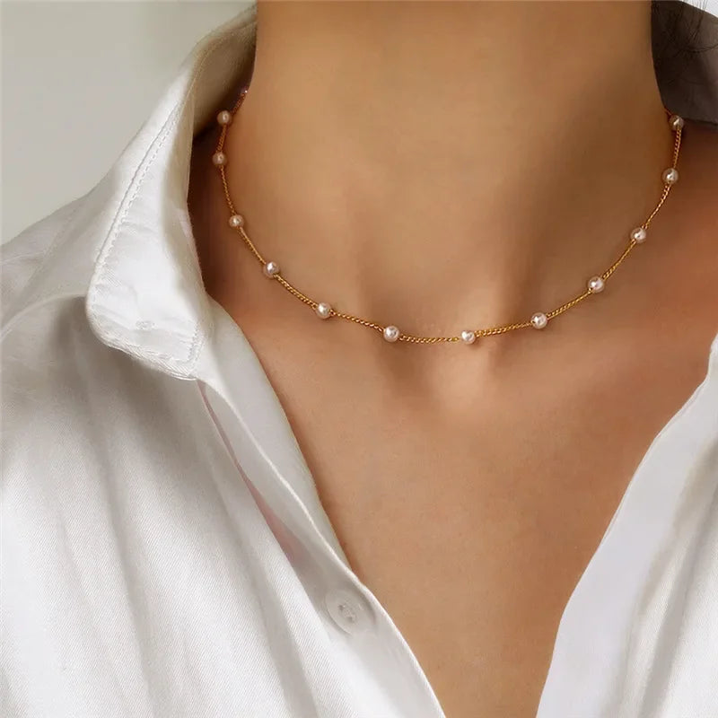 Elegant Pearl Necklace
