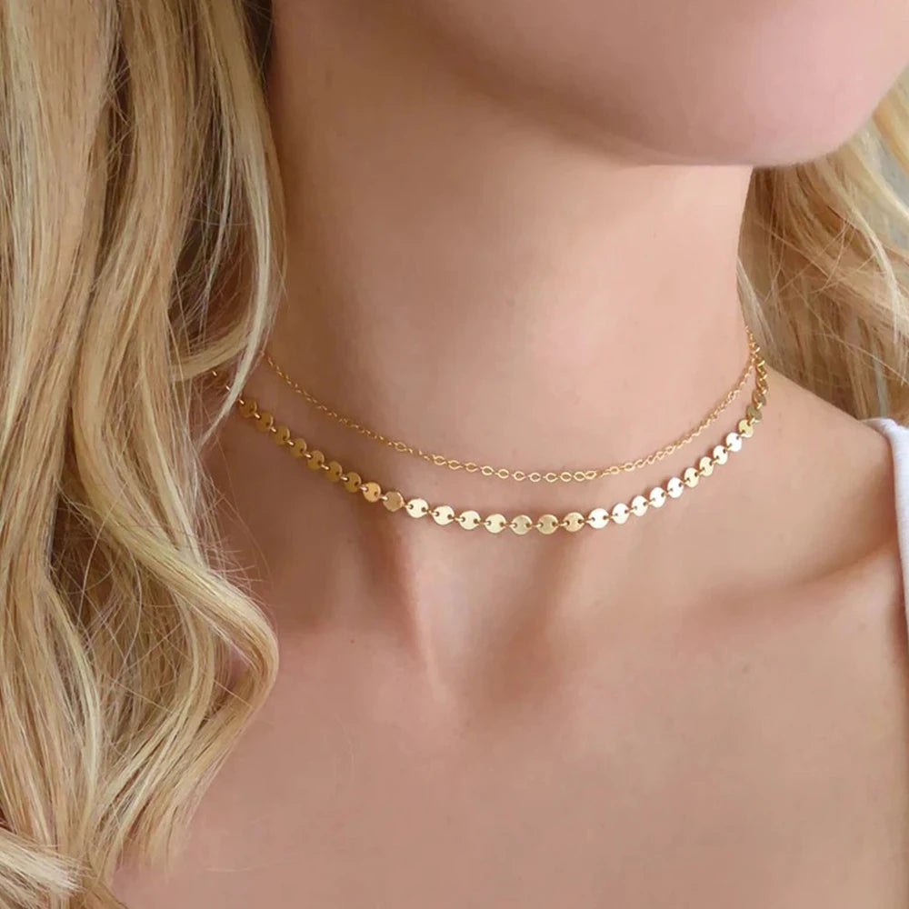 Emanco 3pcs Separated Layered Necklace Set