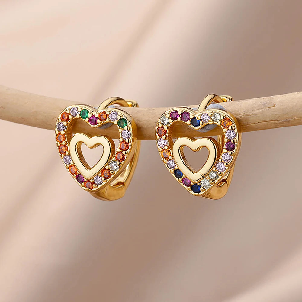 Elegant Heart Earrings