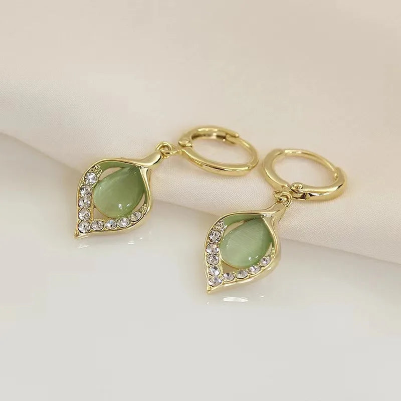 Elegant Zircon Earrings