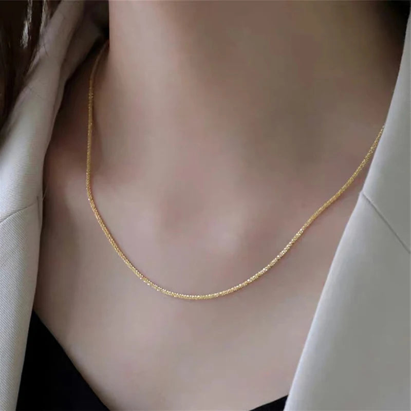 Sparkling Chain Necklace